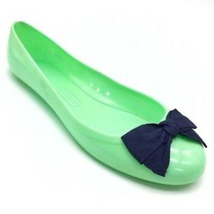 J.Crew Rainy Day Bow Ballet Flats